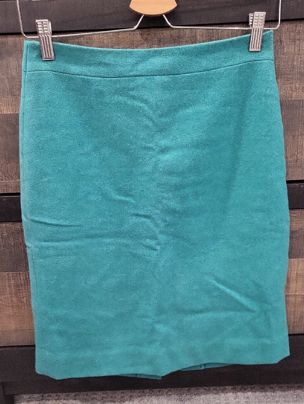 J. Crew Teal Pencil Skirt